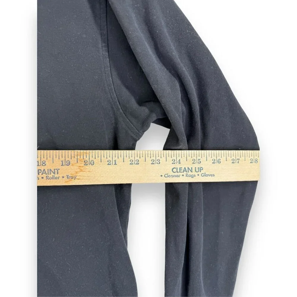 Cutter & Buck Golf Sweatshirt Black Men's Size Larg Black Long Sleeve Sport Fit - Picture 6 of 8